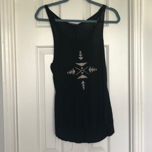 Brandy Melville Embroidered Tank